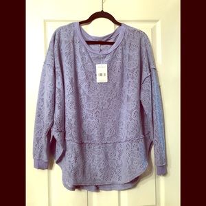 Free people light sweater